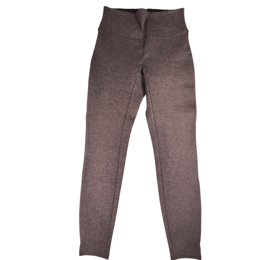 Spanx Look at Me Now Seamless Leggings Heathered Charcoal Grey Medium Tall MT